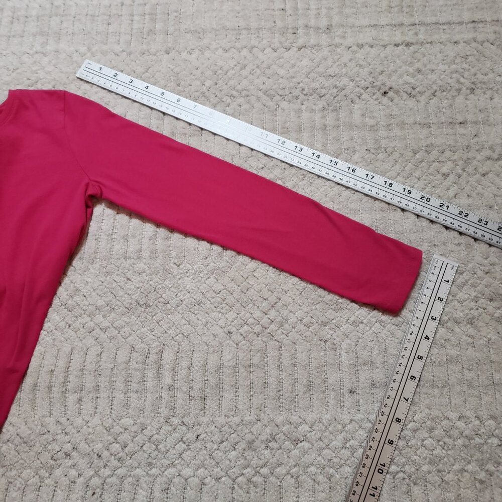 Wonder Nation Girls Pink Long Sleeve Tee – Size Large (10/12) - Picture 10 of 10
